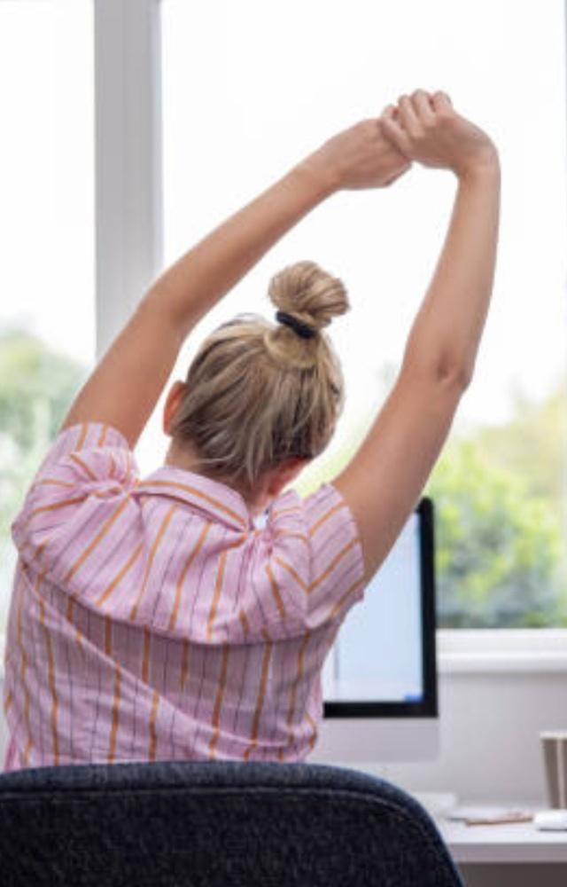 Five office exercises to relax muscles