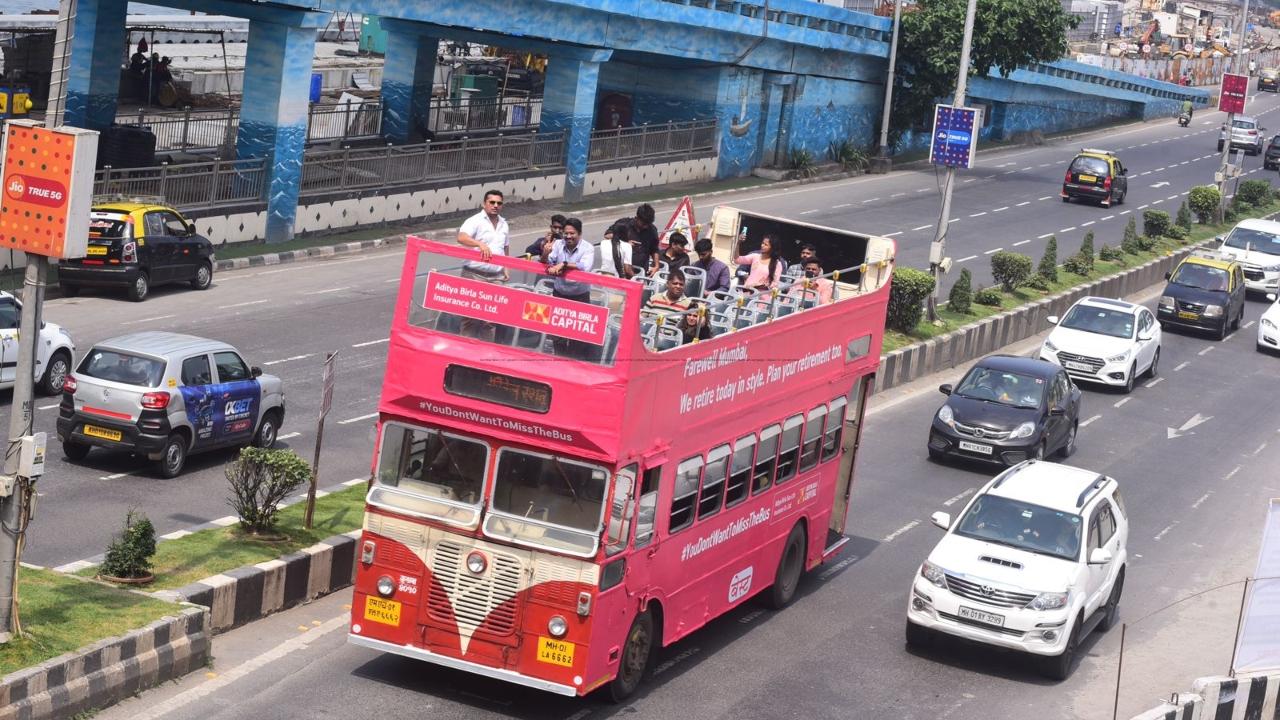 As per the Brihanmumbai Electric Supply and Transport Undertaking (BEST), the last open-deck bus with two floors will be phased out due to the completion of its 15-year ¿codal¿ life. Less than a month ago, BEST's last diesel-run, double-decker bus drove into history