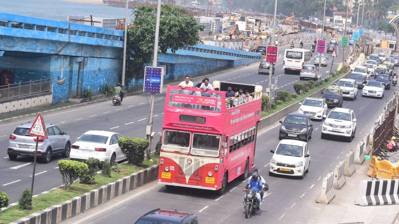 A BEST official said that the first open-deck, double-decker bus, christened 'Nilambari, was inducted into their fleet with the assistance of the Maharashtra Tourism Development Corporation (MTDC) in 1997