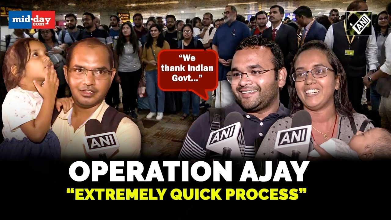 Israel-Palestine Conflict: Indian evacuees from Israel hail ‘Operation Ajay’
