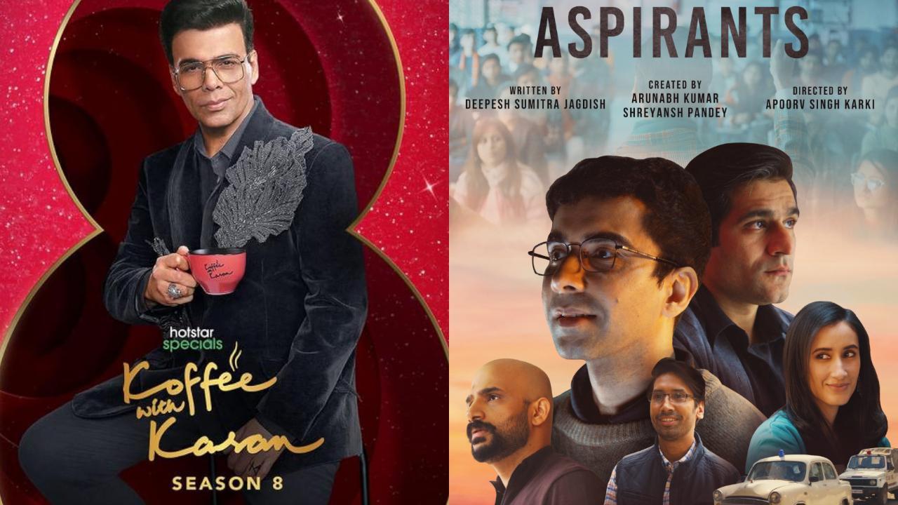 Koffee with Karan to Aspirants Season 2, latest OTT releases to watch this week