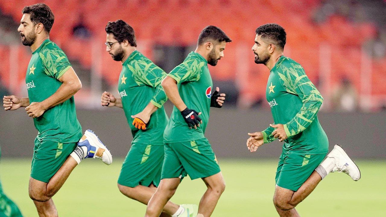 ICC World Cup 2023: Pakistan sweat it out on the field