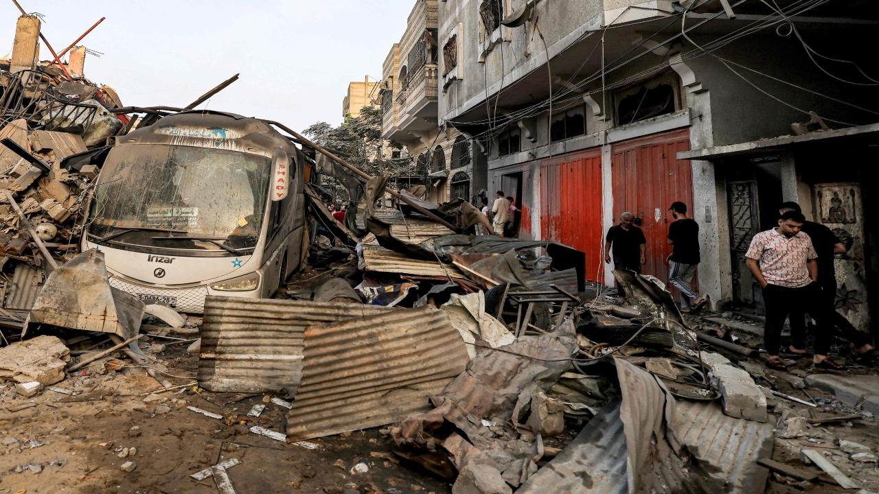 The Israeli military said on Tuesday it hit more than 400 “Hamas targets” and killed dozens of Hamas fighters in the attacks, and warned that it would take time to achieve its aim of destroying the Palestinian group