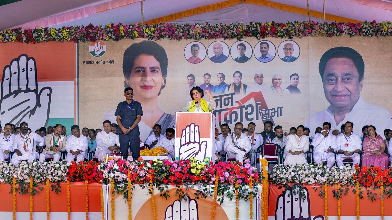 The Congress leader alleged that 250 scams, including Vyapam, mid-day meal, and scholarship¿ took place in the state which has been governed by the BJP for nearly 225 months