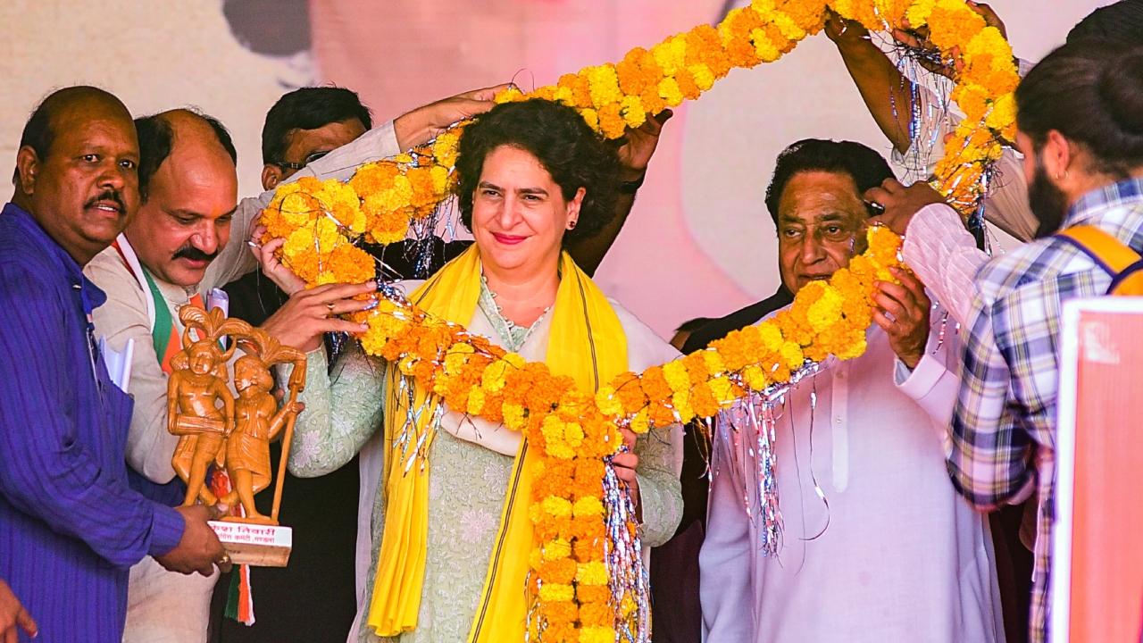 She also listed out some of them including implementation of OPS, gas cylinder for Rs 500, monthly dole of Rs 1,500 to women, loan waiver scheme, free 100 units of power per connection and 200 units at half price