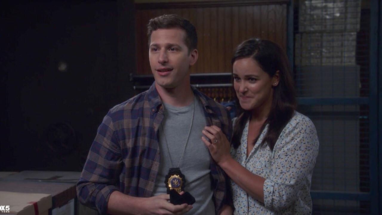 HalloVeen from Brooklyn Nine-Nine
By far the best Halloween episode is the one where Jake smartly mainpualtes the annual heist to surprise Amy with a proposal 
 