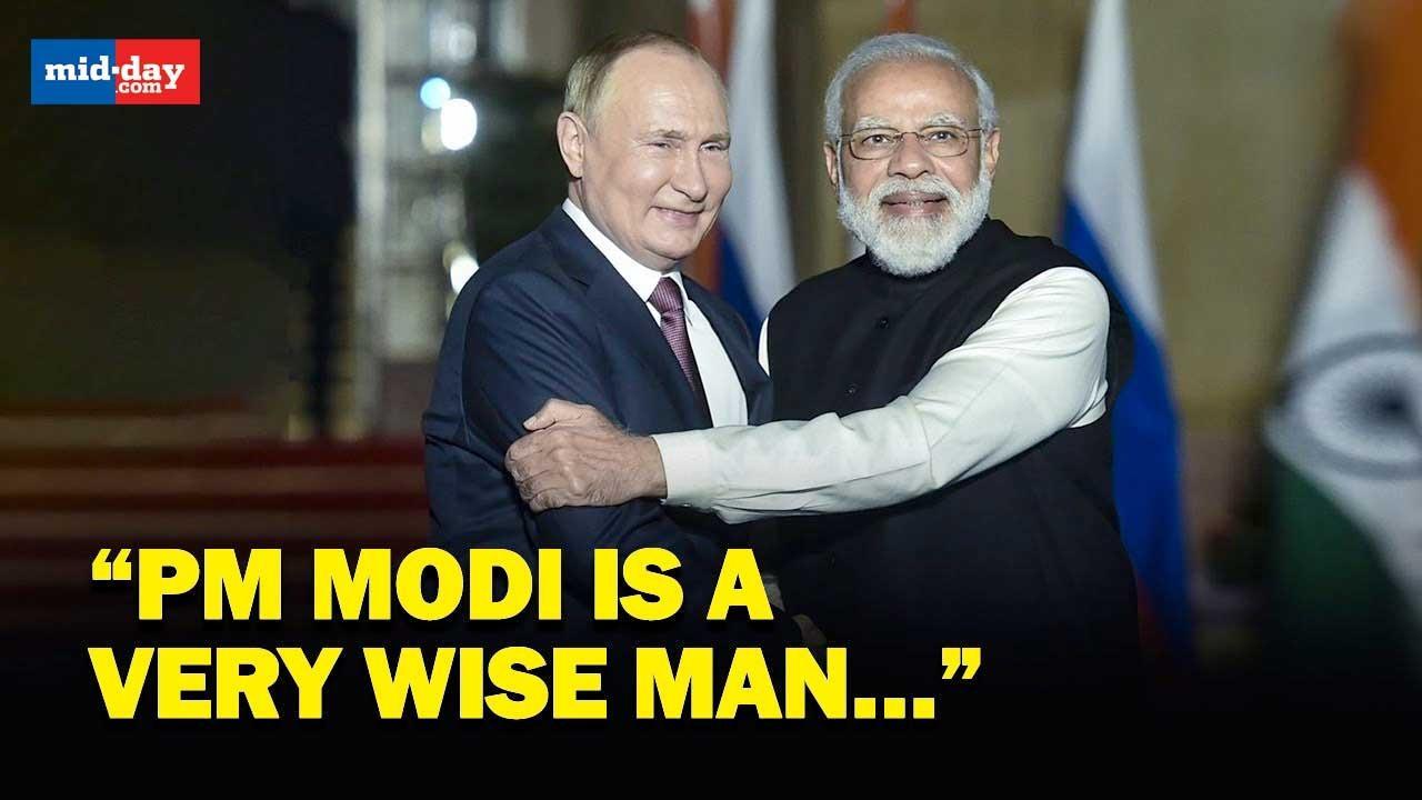 Putin hails PM Modi; calls for cooperation with India 