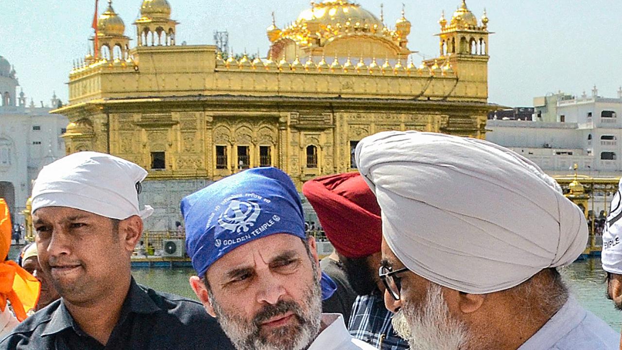 Rahul Gandhi is coming to Amritsar Sahib to pay obeisance at Sachkhand Shri Harmandir Sahib. This is his personal, spiritual visit, let's respect his privacy. Request all party workers to not be physically present for this visit. You all can show your support in spirit & meet him the next time. Satnaam Shri Waheguru, Punjab Congress chief Amrinder Singh Raja Warring posted on X