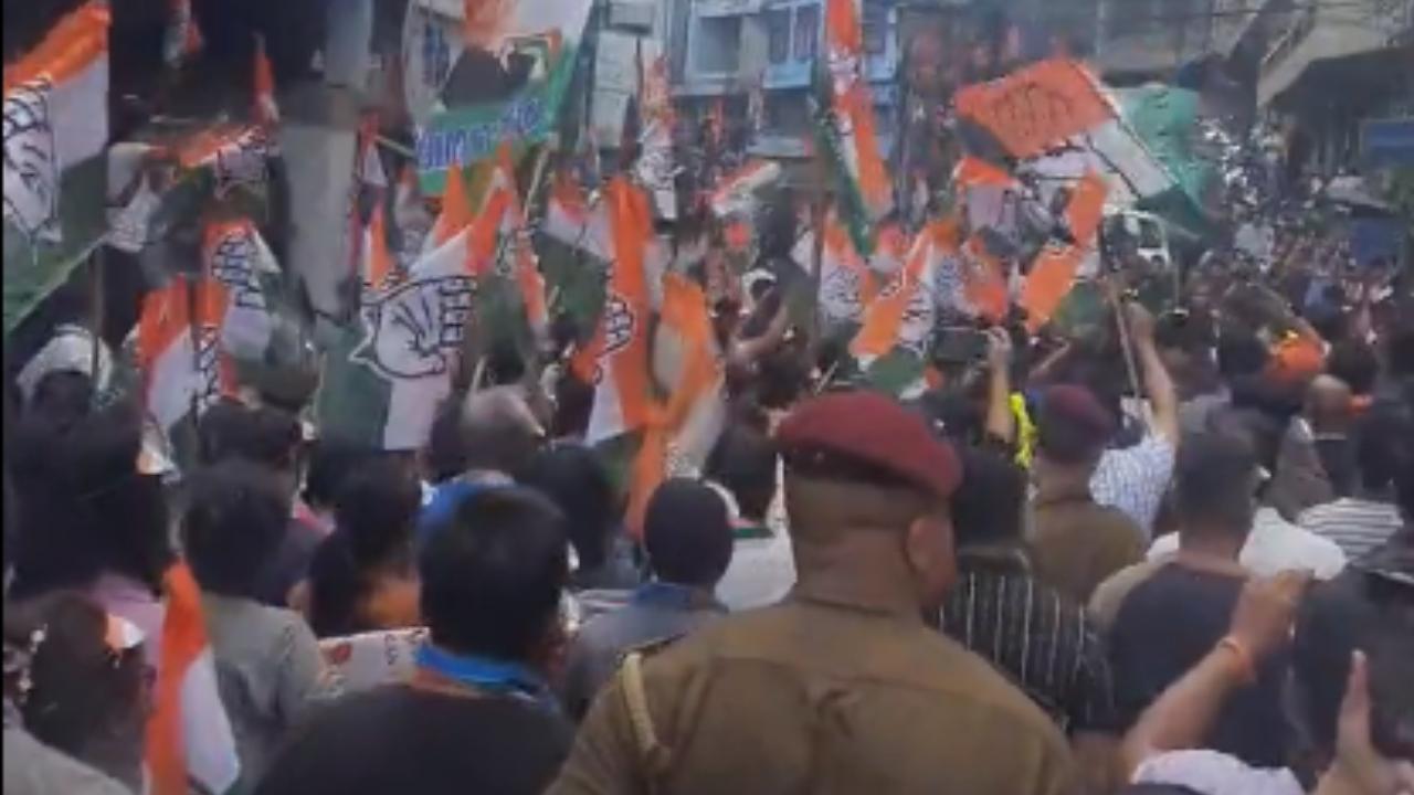 Addressing a rally near Raj Bhavan here after undertaking a 2-km-long padayatra through the city roads, he said that neighbouring Manipur is no longer a unified single state, but has been divided into two states on ethnic lines