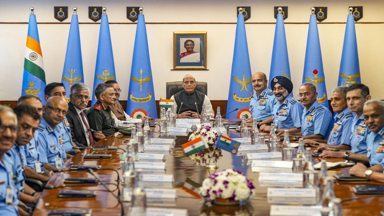 Rajnath Singh on Tuesday culminated his two-day visit to Assam and Arunachal Pradesh. He interacted with Armed Forces personnel deployed in Assam's Tezpur region during 'Barakhana' organized Monday evening.