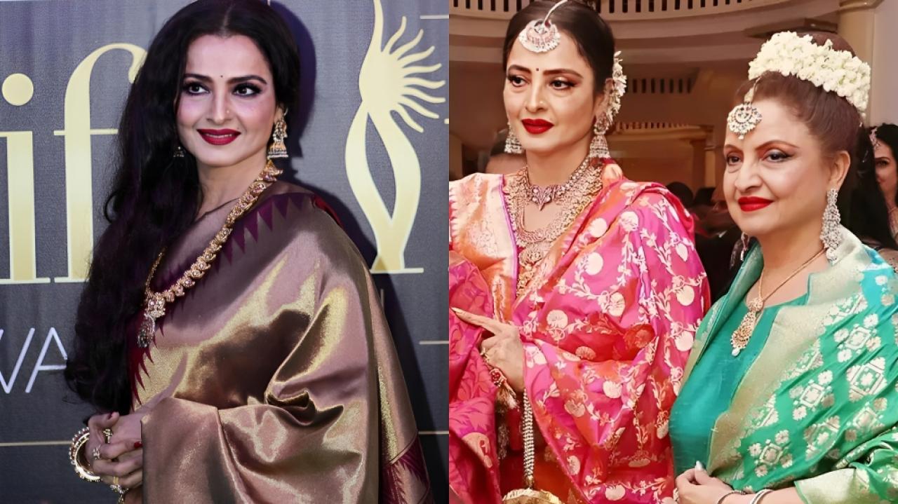 Rekha Birthday 2023: Facts about the actress' lesser-known sisters