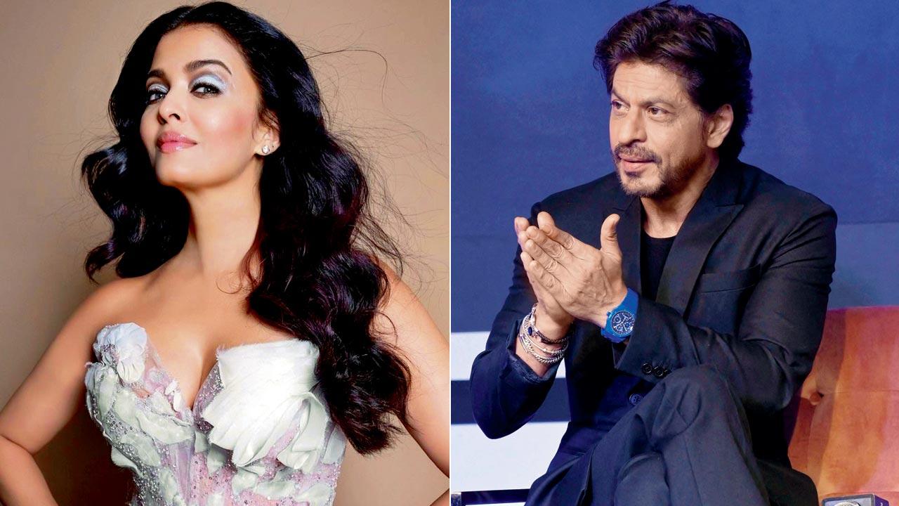 Aishwarya Rai Bachchan and Shah Rukh Khan