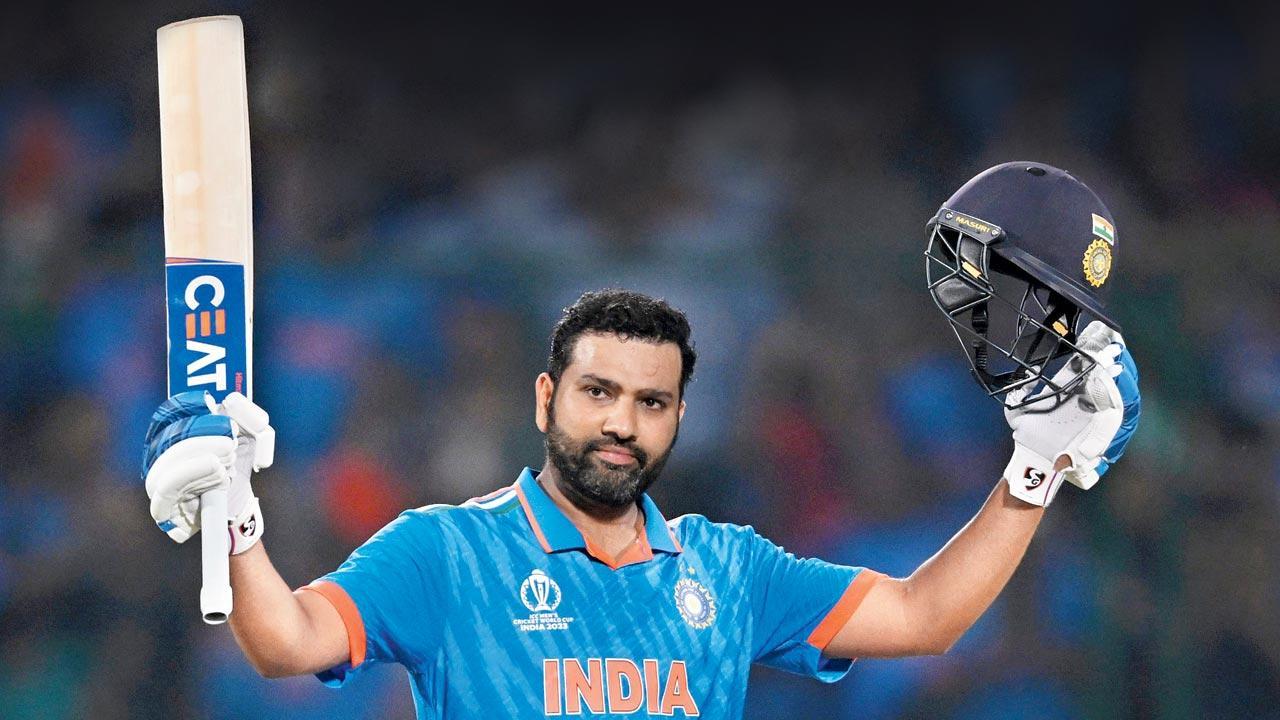 Rohit runs the show in Kotla
