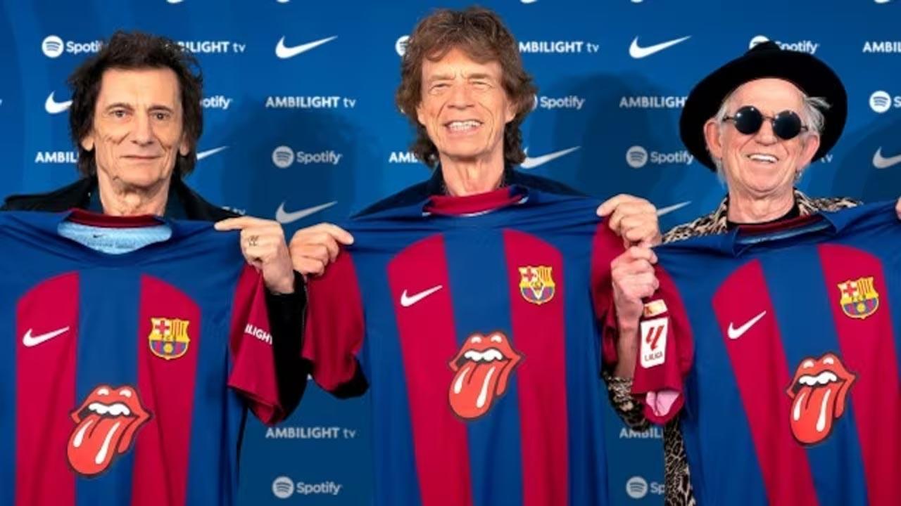 Barcelona to wear Rolling Stones-themed shirt
