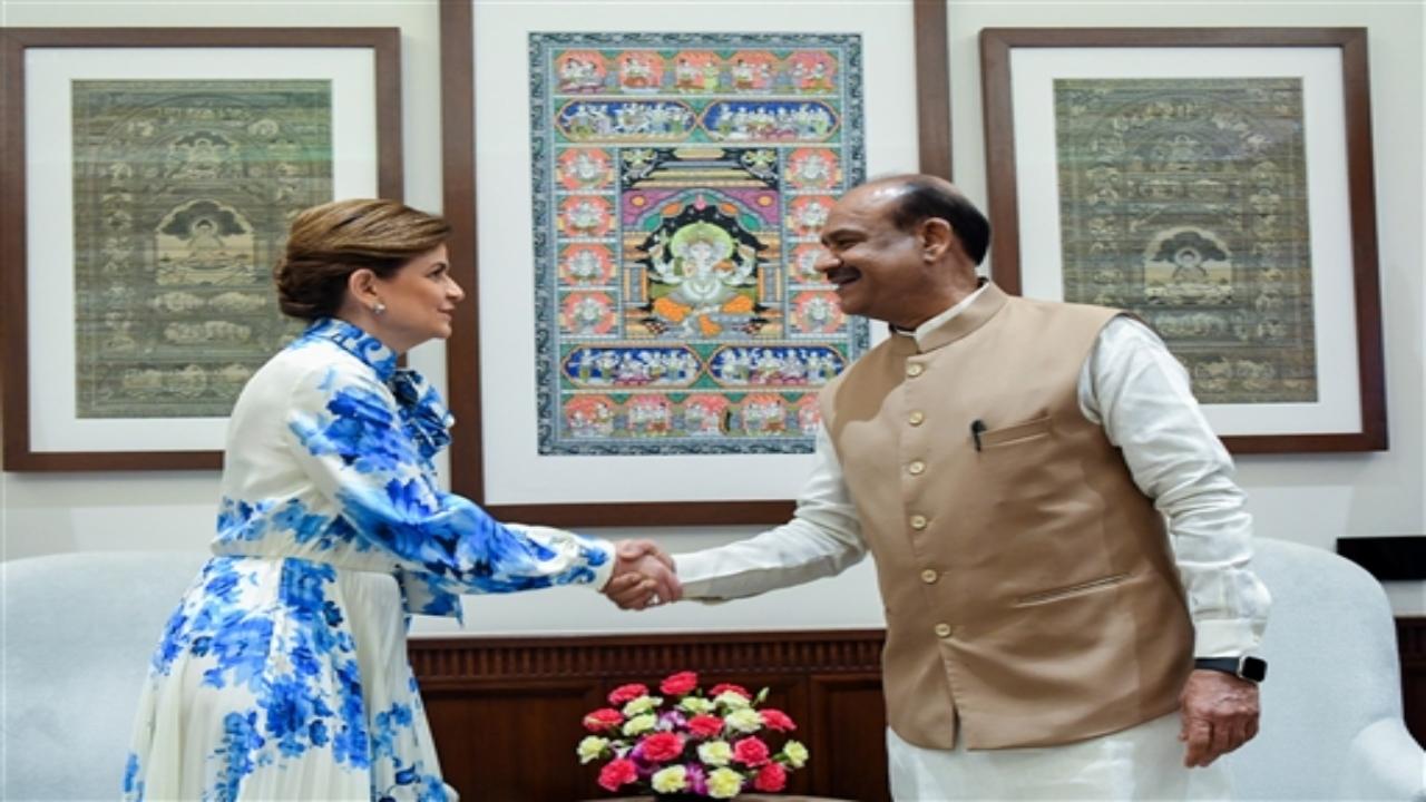 Vice President of the Dominican Republic, Raquel Pena Rodriguez arrived in New Delhi on Tuesday on a three-day visit to India. Raquel Pena Rodriguez will call on President Droupadi Murmu and hold discussions with Vice President Jagdeep Dhankhar and other Indian dignitaries.