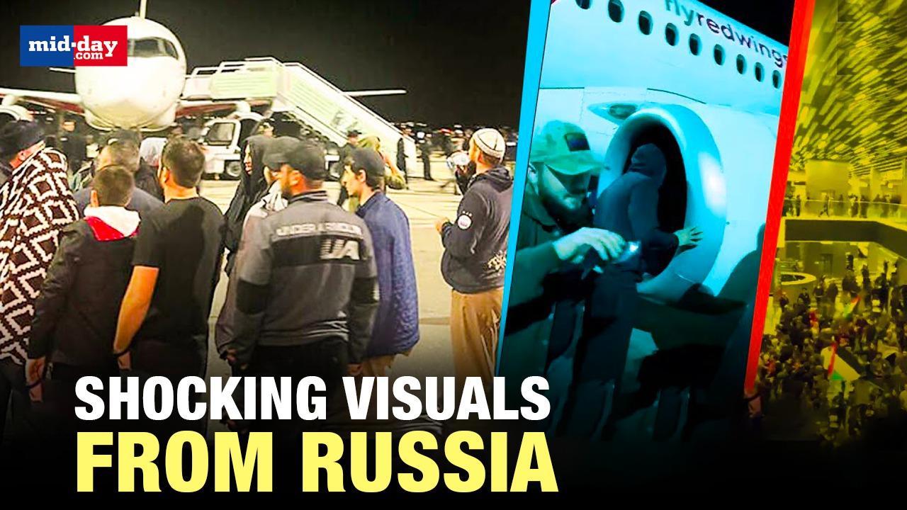 Israel-Hamas Conflict: Anti-Israel mob storms Russian airport in search of Jews