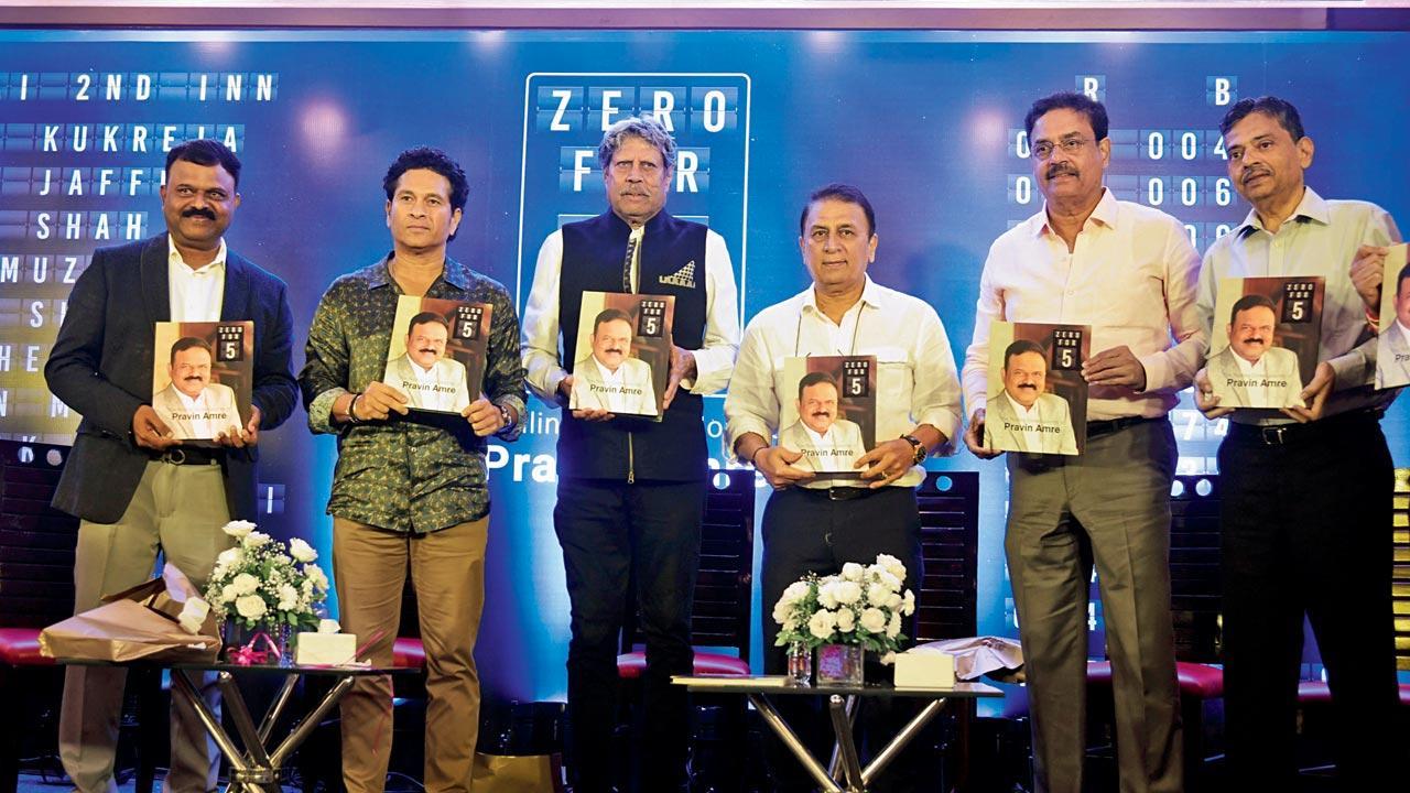 Heroes aplenty at ex-Mumbai coach Amre’s Zero for 5 book launch