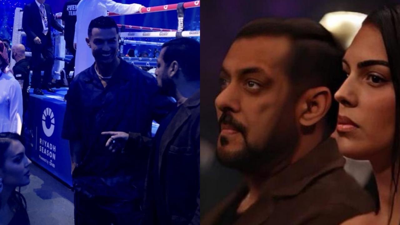 Viral! Salman Khan and Ronaldo get clicked talking, netizens put snubbing rumours to rest
