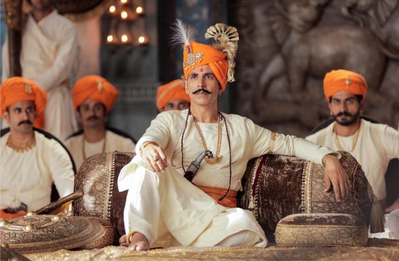 Samrat Prithviraj (2022)
Akshay Kumar plays the titular role in this film based on Prithviraj Raso, a Braj language epic poem about the life of Prithviraj Chauhan, a Rajput king from the Chahamana dynasty