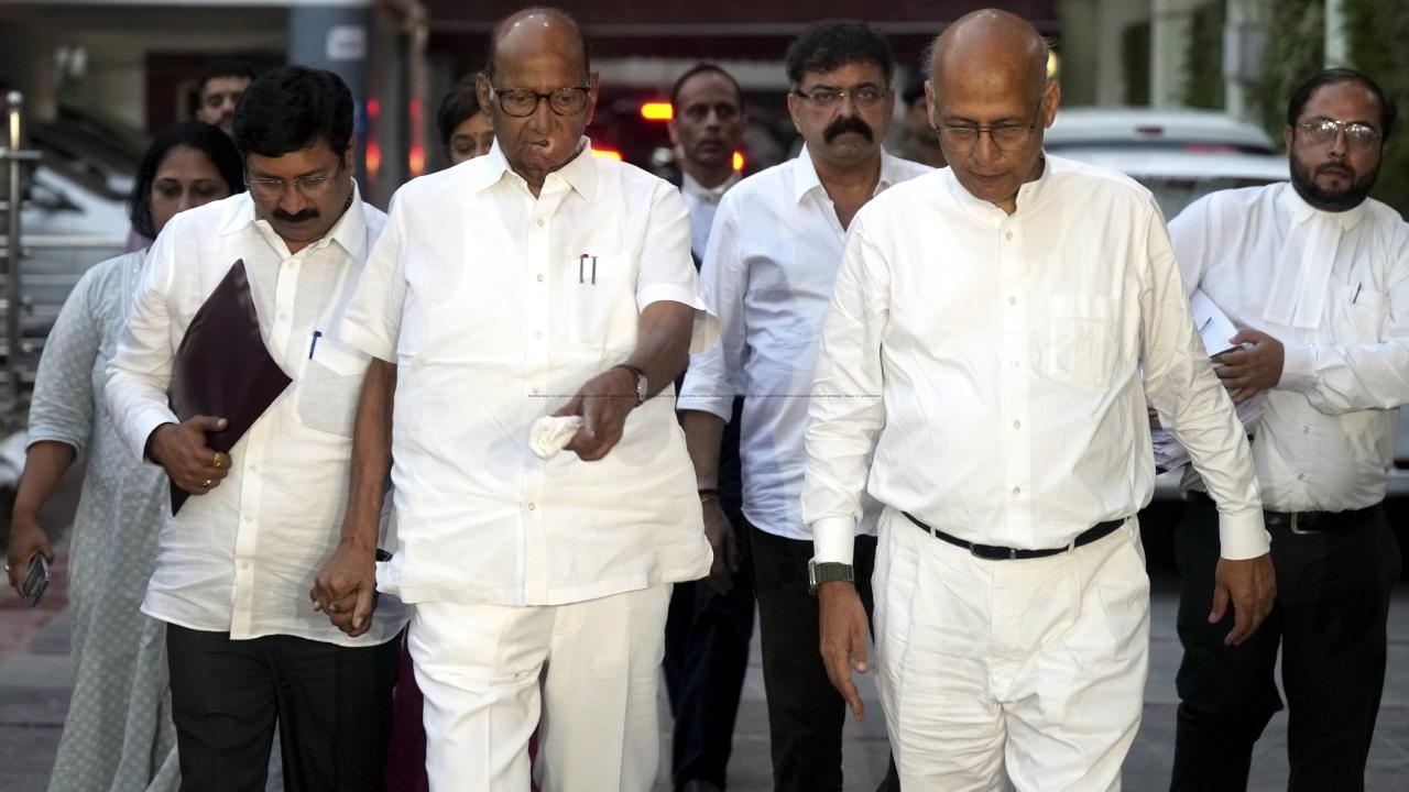 The faction led by Ajit Pawar had rebelled against NCP leader Sharad Pawar and moved the poll panel staking claim to the party name and symbol