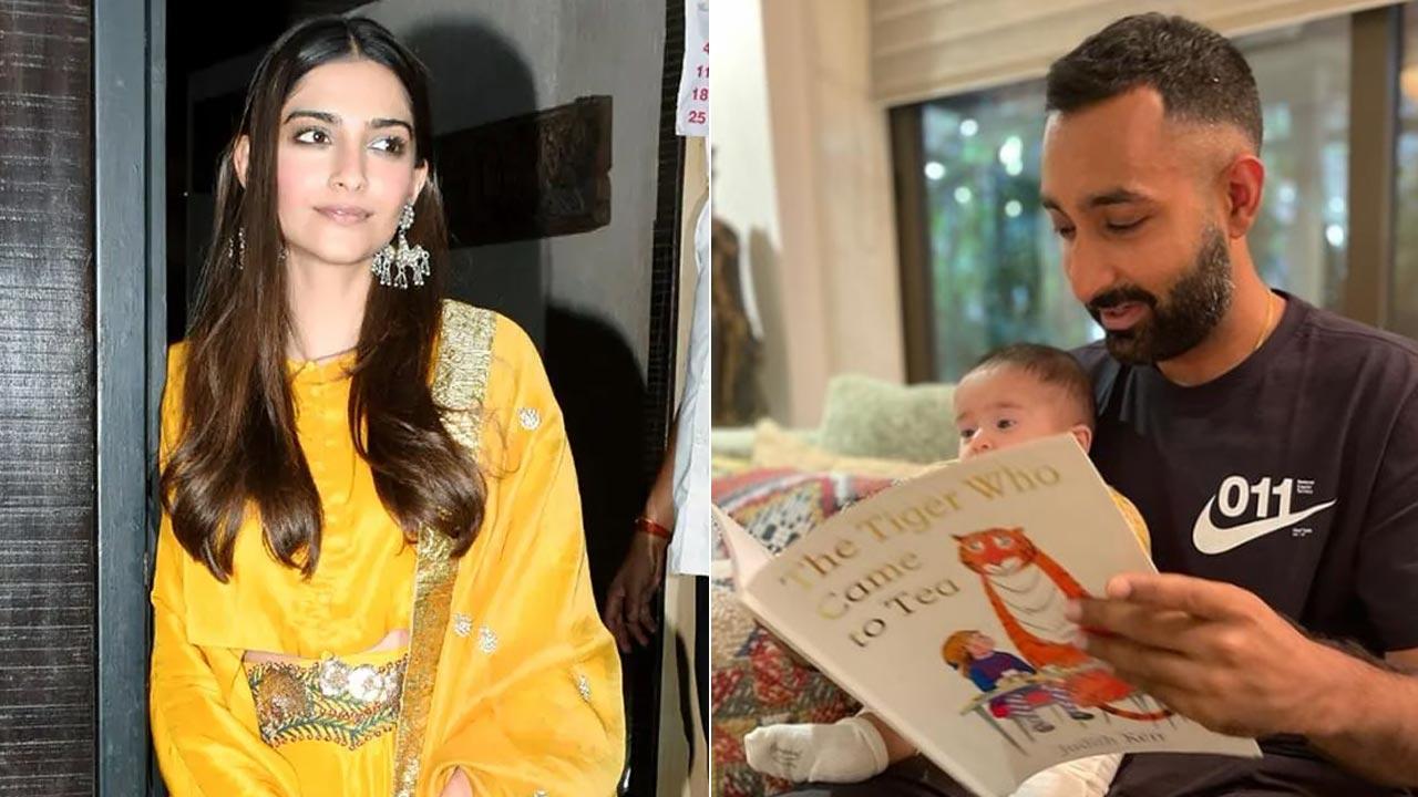 Sonam Kapoor shares glimpse of her son Vayu, see picture