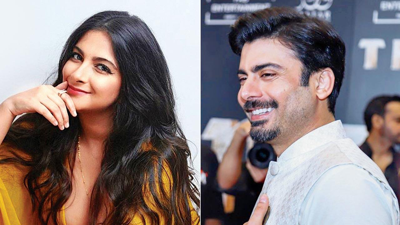 Rhea Kapoor; (right) Fawad Khan was the original choice for the male lead
