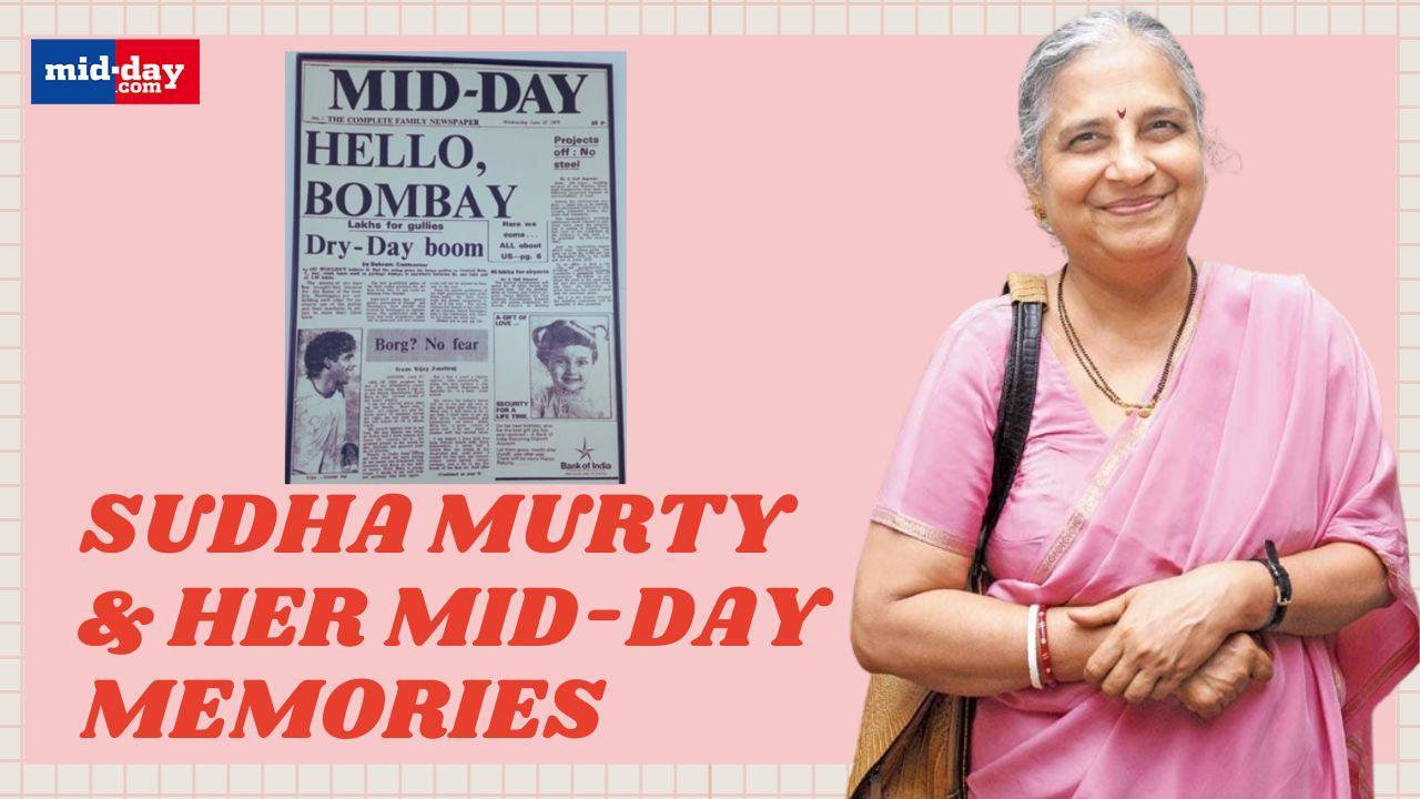 Mid-day Exclusive: Sudha Murty on her early days in Mumbai & sense of humour
