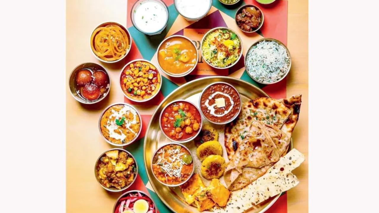 If you think a Punjabi thali is all about chicken, this platter will prove you wrong. The unlimited vegetarian special called ‘guru’vaar seva thali’ offers chole, naan, lassi, kulcha, rice, pulao, jalebi, paneer Peshawari, dal makhni and other items. This thali is available only on Thursdays. At Oye Kake, T-17, third floor, R City Mall, Ghatkopar West. Call 7304237330 Cost Rs 649
Picture courtesy/Instagram