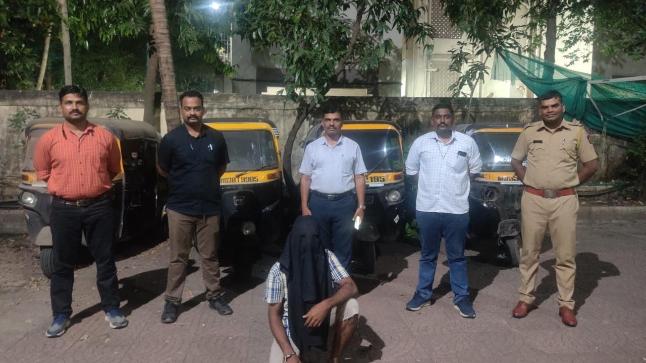 Driver involved in multiple theft cases nabbed in Powai, 5 vehicles recovered