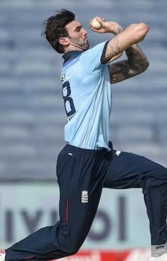 England`s speedster Reece Topley`s best bowling figures are 4 wickets for 43 runs