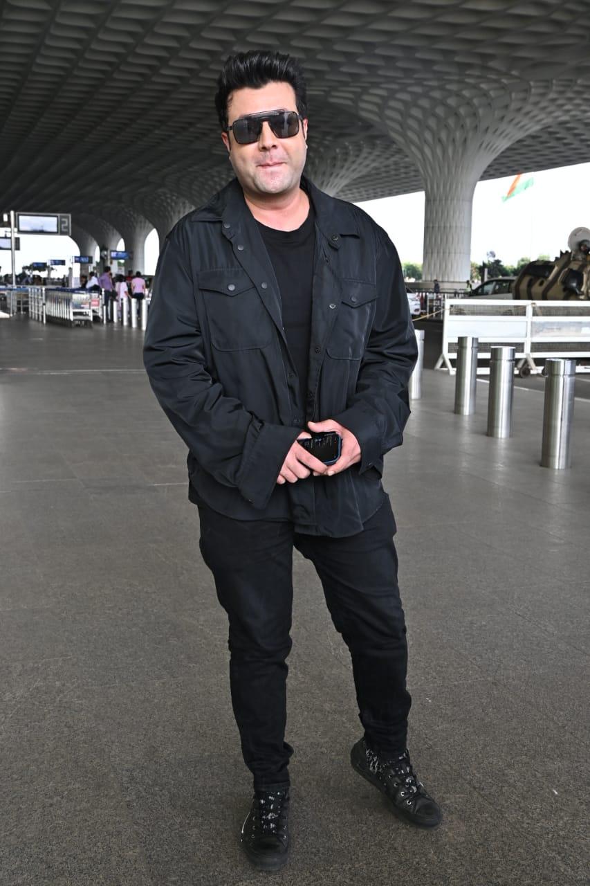 Fukrey actor, Varun Sharma was spotted at the airport today