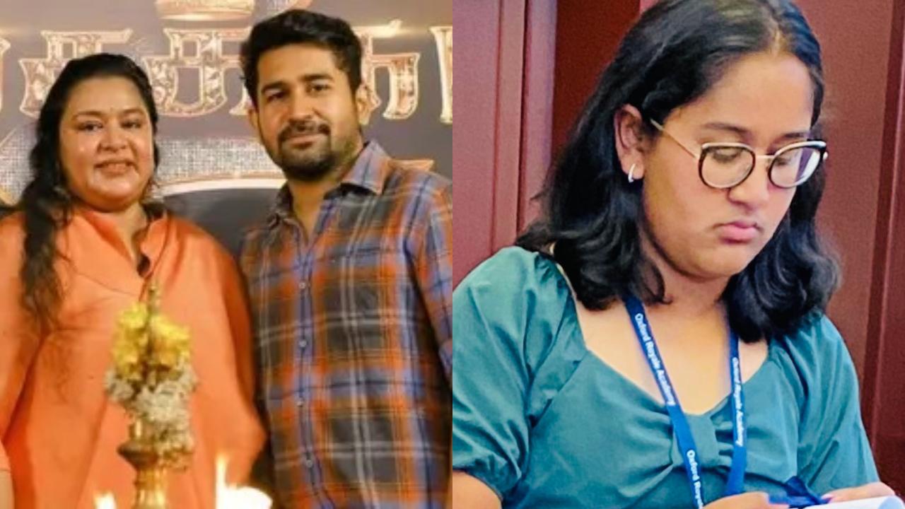 Vijay Antony's wife Fatima pens note days after daughter Meera's demise