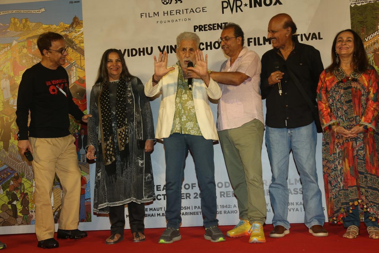 The festival witnessed a star-studded turnout, with luminaries from the film industry gracing the event. Attendees included iconic actors like Kamal Haasan, Jackie Shroff, Raju Hirani, Soni Razdan, Neil Nitin Mukesh and the lead of '12th Fail', Vikrant Massey