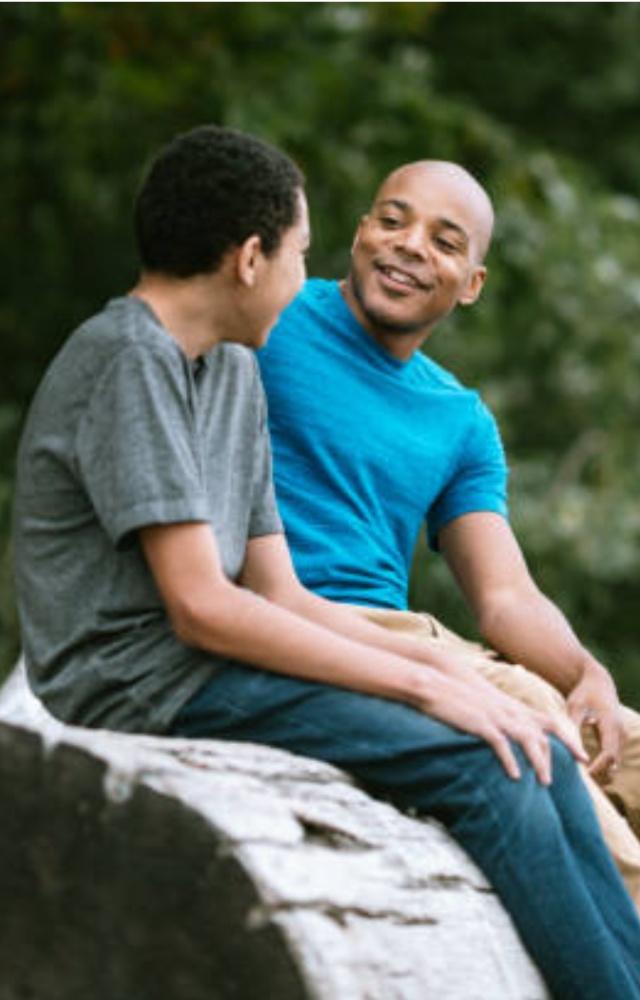 Let them know that it`s okay to feel the way they do and that their feelings are valid. Show empathy and understanding