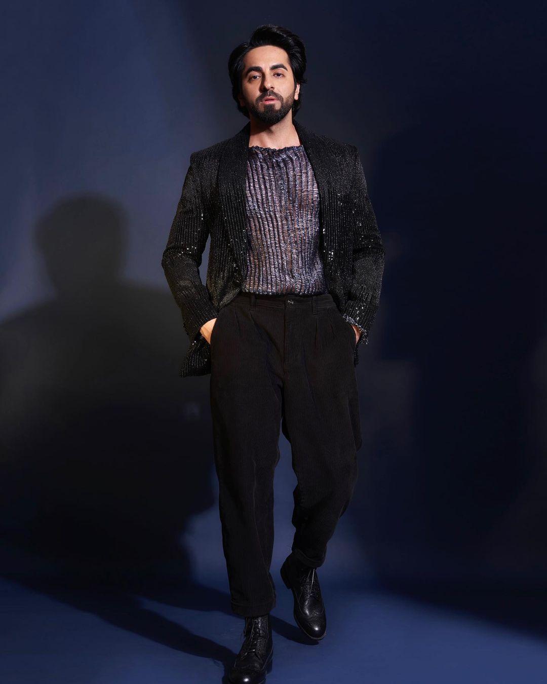 Ayushmann Khurrana's fashion choices are by no means confined to suits alone.