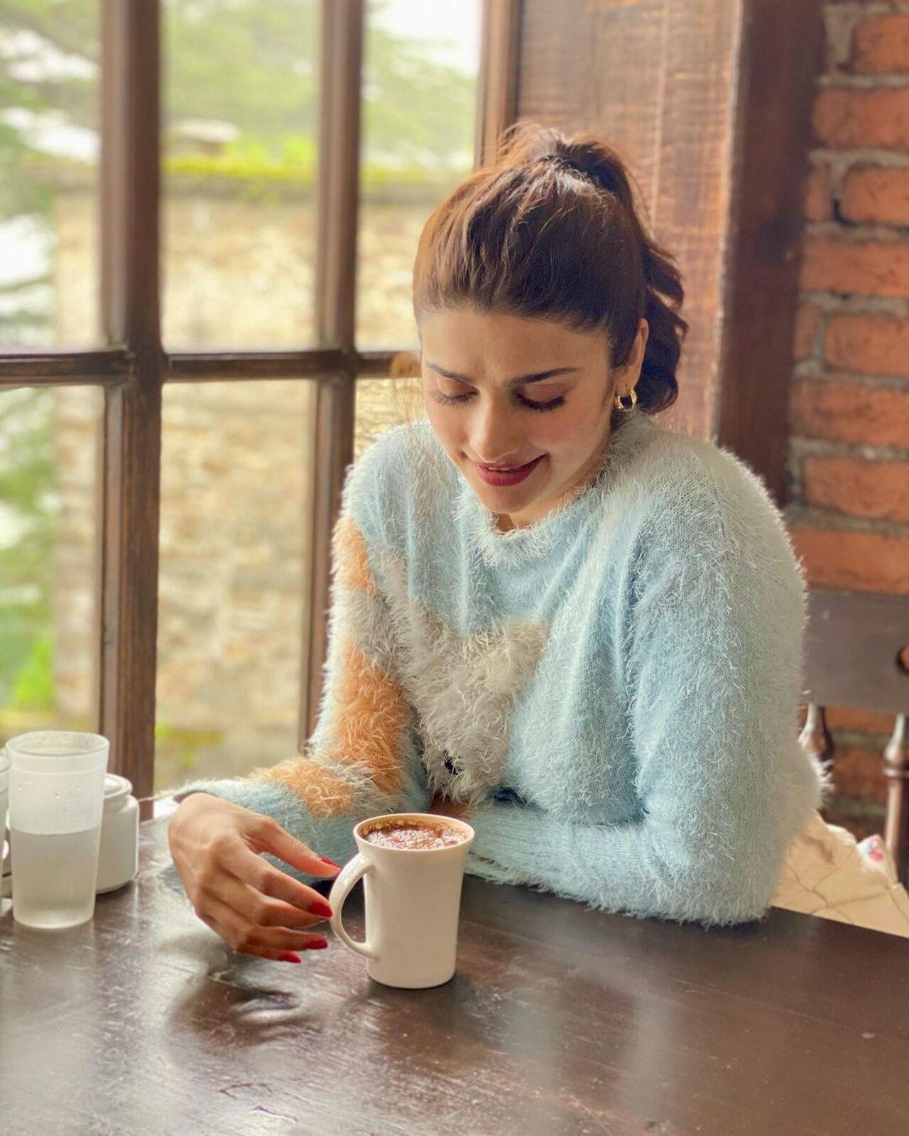 Her elegance and warmth radiated as the camera captured her in this pretty snapshot