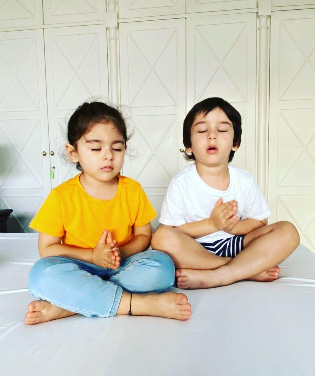 Inaaya and Taimur, the youngest scions of the illustrious Pataudi-Khan-Kapoor family, share a bond that's nothing short of heartwarming. These adorable cousins, born just a few months apart, have been inseparable since day one. 