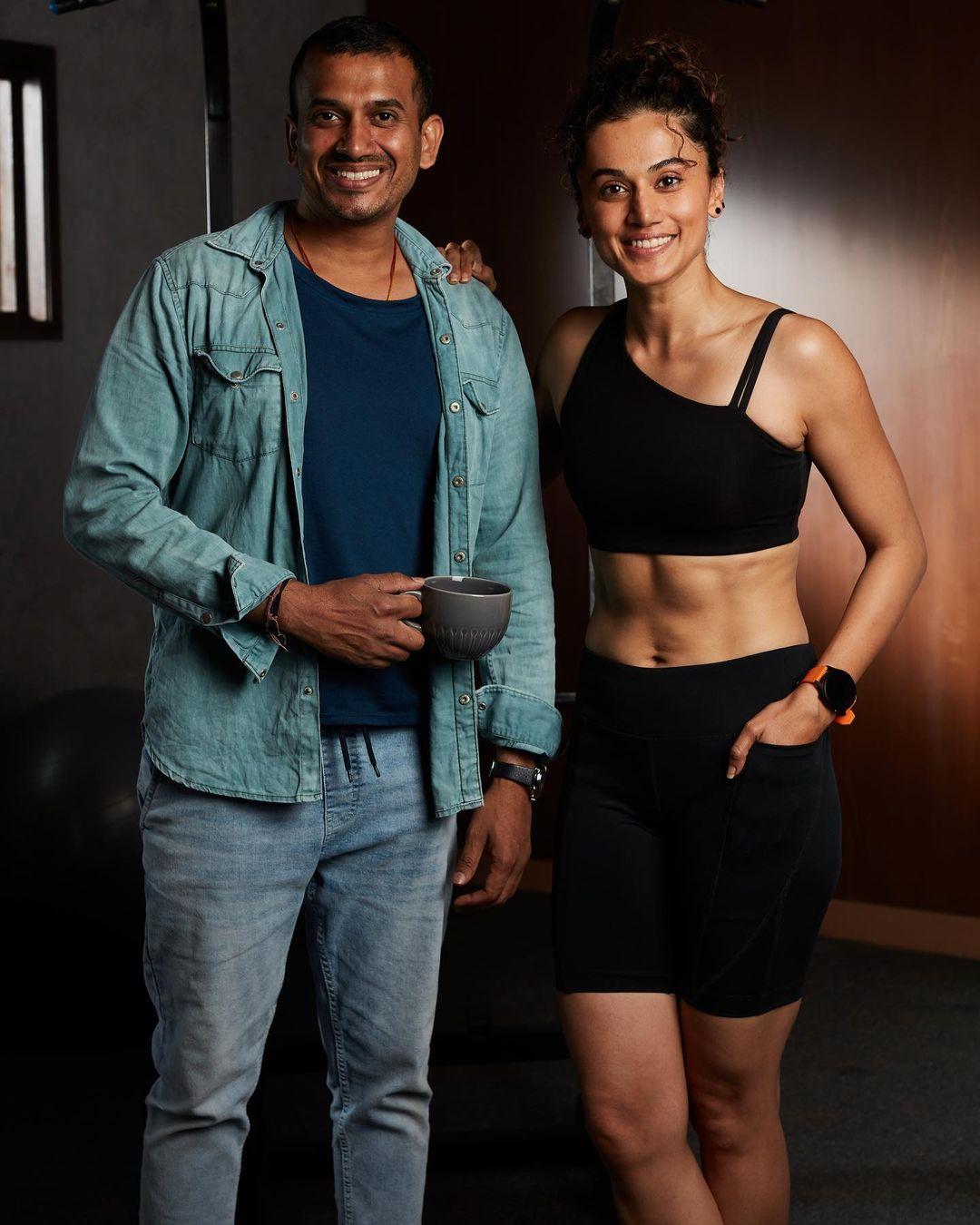 Taapsee Pannu also has a dedicated fitness routine which is evident in her commitment to a well-balanced workout routine. Her focus on different muscle groups and functional movements ensures a holistic approach to physical fitness, helping her stay in top form for her demanding roles on screen.