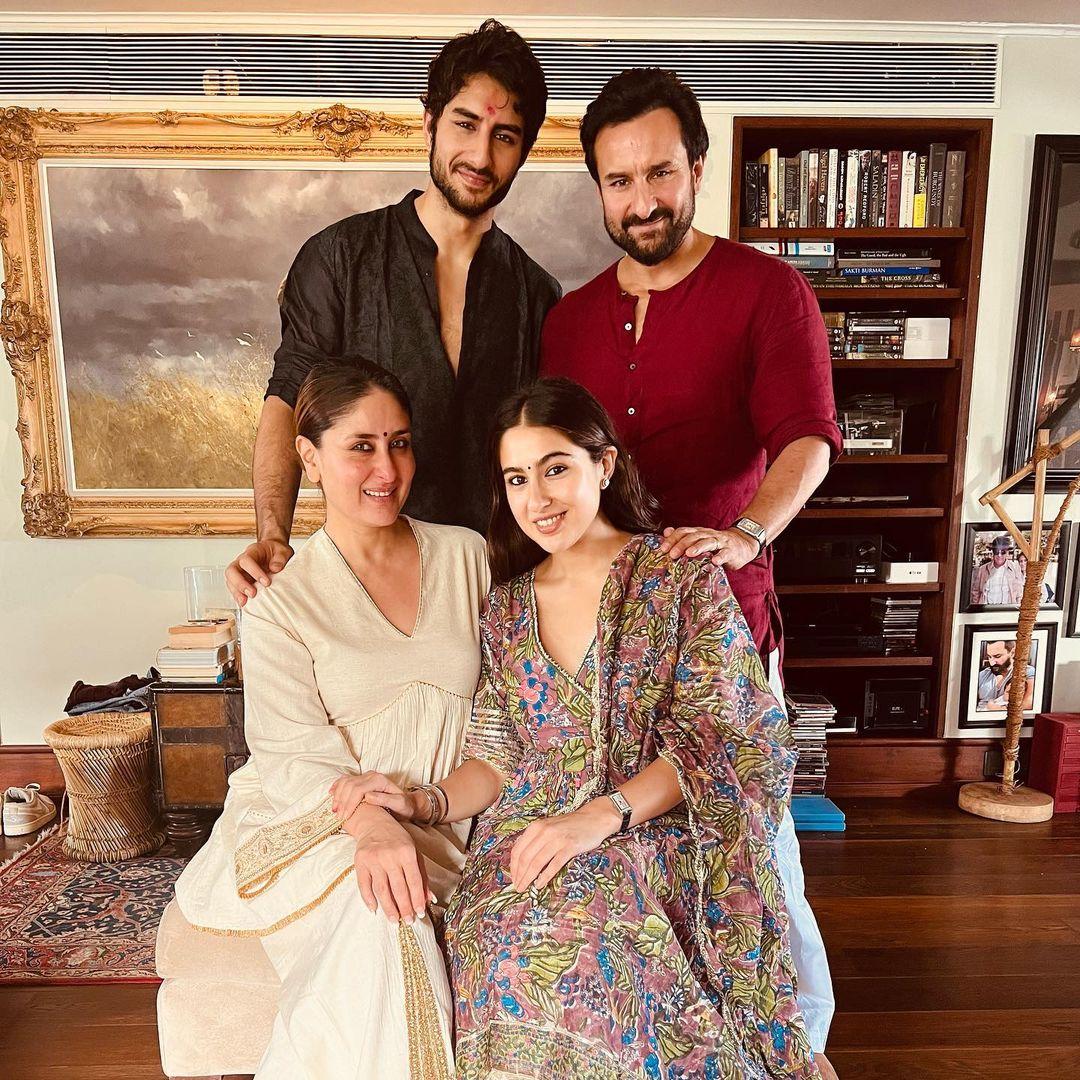 The Pataudi-Khan-Kapoor family is known for their knack for creating magical moments during various other festivities and occasions as well. Whether it's Diwali, Christmas, or birthdays, their gatherings are a delightful fusion of tradition and modernity. 