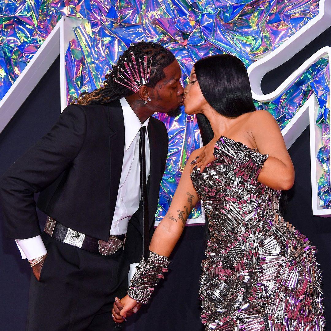 Cardi B and Offset set major couple goals throughout the night 