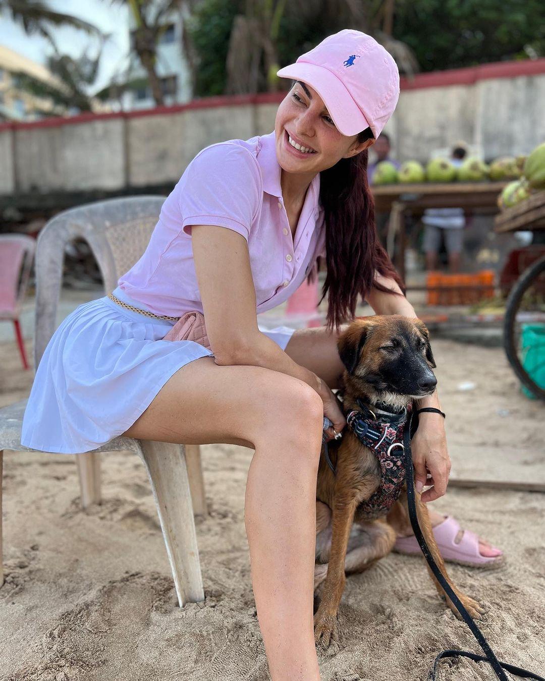 Need beach day fashion inspo? Look no further. Jacqueline Fernandez has got you covered.