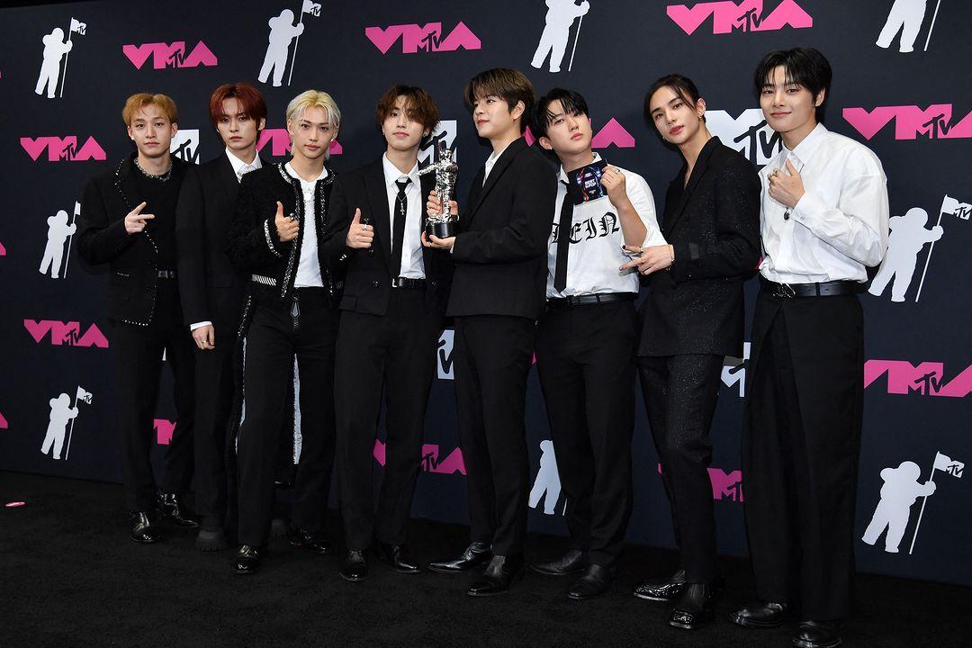 Stray Kids were here to slay and did they ever, they went home with the best K-Pop award!