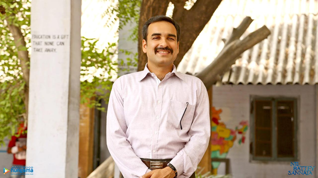 Pankaj Tripathi played the significant role of Principal Srivastava in 'Nil Battey Sannata'. Tripathi's performance in the film was praised for its authenticity and depth, contributing to the movie's critical and commercial success