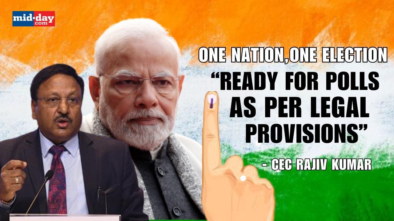 “Ready for polls as per legal provisions”: CEC Rajiv Kumar