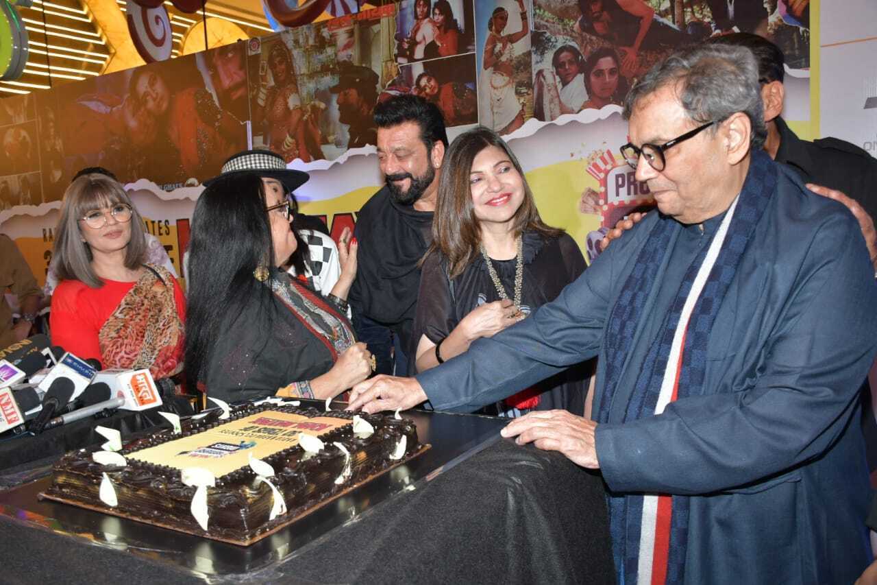  Subhash Ghai, Sanjay Dutt, Jackie Shroff, and Alka Yagnik were spotted celebrating 30 years of Khal Nayak