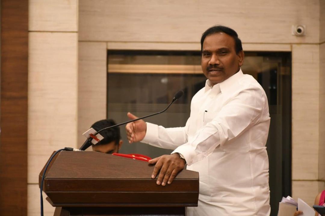 DMK's A Raja likens Sanatan Dharma to stigma