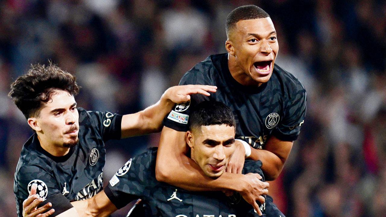 Champions League: Mbappe strikes as PSG beat Dortmund 2-0