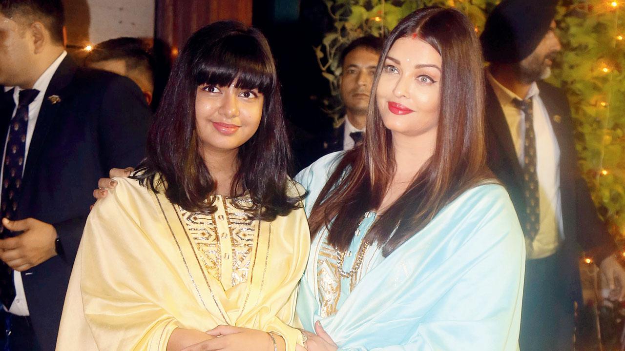 Aishwarya Rai Bachchan and Aaradhya