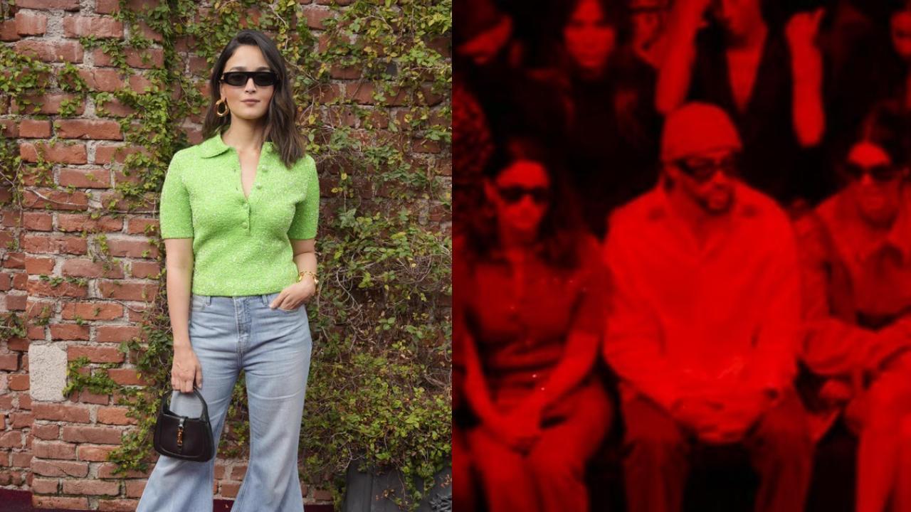 Alia Bhatt attends Gucci Spring/Summer 2024 show in Milan