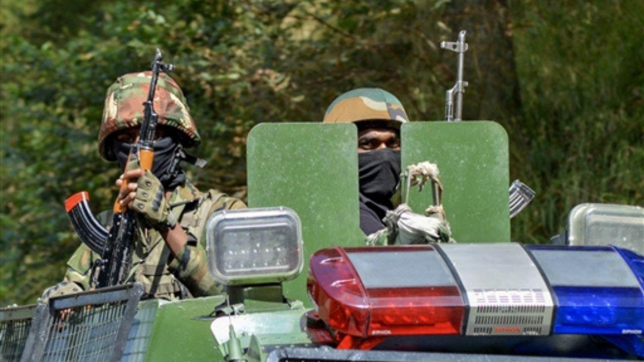 Reportedly, the police believe two to three terrorists are trapped in the forest area and the forces have maintained a tight cordon in the area of encounter.